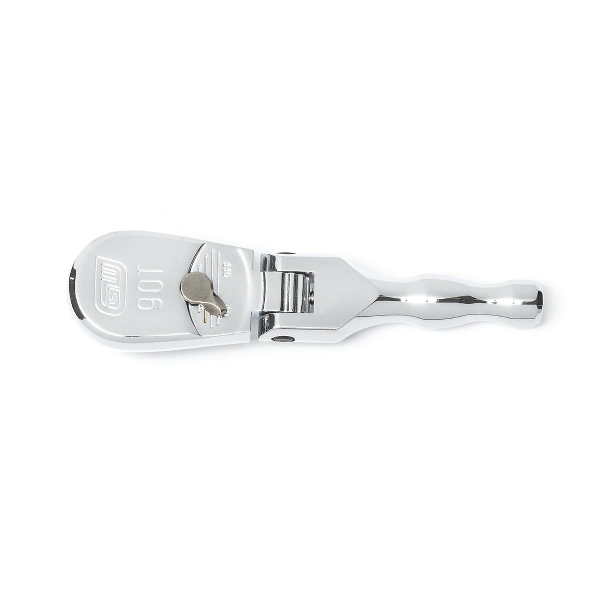 GearWrench 3/8in. Drive 90-Tooth Stubby Flex Teardrop Ratchet, Model# KDT81212T